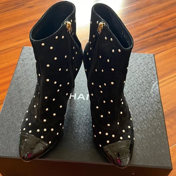 Chanel Short Boots - Picture 1 of 11